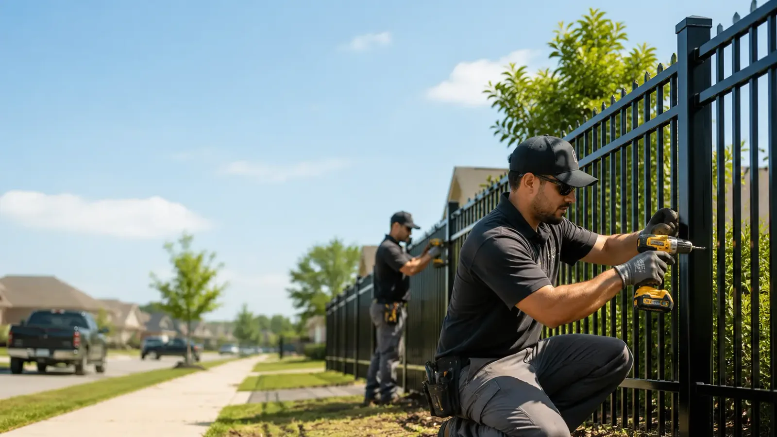 Metal Fence Installation in Perth, ND